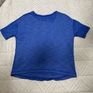 Blue Lululemon Tee